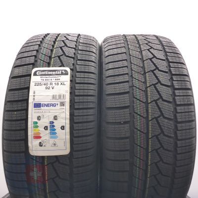 3. Opony 225/40 R18 4x CONTINENTAL 92Y XL WinterContact TS 860 S RFT BMW Zimowe 2022/23