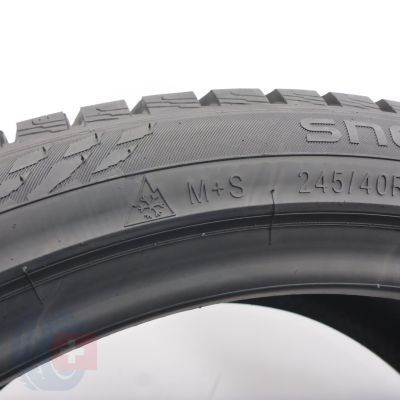 2. Opony 245/40 R19 2x NOKIAN 98V XL Snowproof 1 Zimowe 2024 7,8-8mm