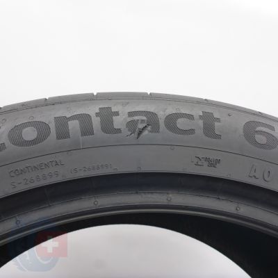 6. Opona 285/40 R21 1x CONTINENTAL 109Y XL SportContact 6 Letnia  2023 6,8mm