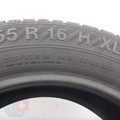 5. Opona 205/55 R16 1x GISLAVED 94H XL Euro Frost 6 Zimowa 2023 8mm