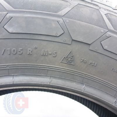 5. Opony 195/75 R16C 2x CONTINENTAL 107/105R VanContact Winter Zimowe 2022 