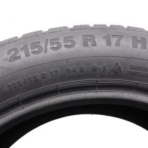5. Opony 215/55 R17 4x CONTINENTAL 94H WinterContact TS850P Zimowe 2019 6,8-8mm