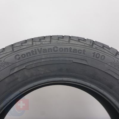 4. Opony 195/75 R16C 2x CONTINENTAL 107/105R ContiVanContact 100 Letnie 2022 Jak Nowe