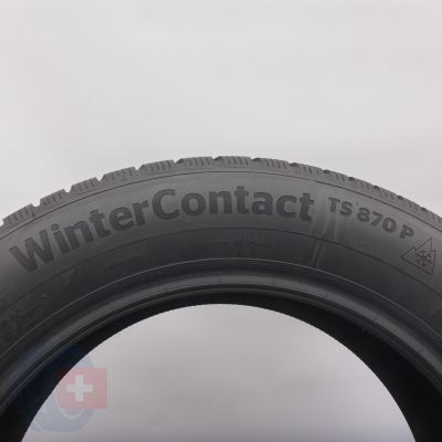 4. Opona 225/60 R18 1x CONTINENTAL 104V XL WinterContact TS 870 P Zimowa 2022 7,8mm 