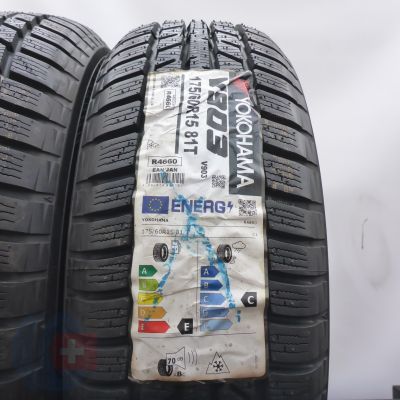 2. Opony 175/60 R15 2x YOKOHAMA 81T V903 Zimowe 2023 