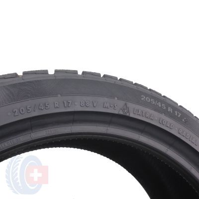 7. 2 x CONTINENTAL 205/45 R17 88V XL ContiWinterContact TS 830 P SSR Zima 2021