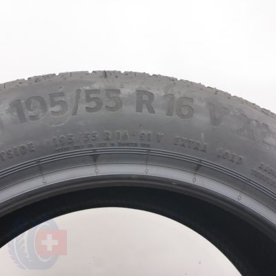 5. Opona 195/55 R16 1x CONTINENTAL 91V XL EcoContact 6 Letnia 2024