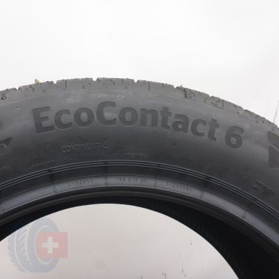 4. Opona 195/55 R16 1x CONTINENTAL 91V XL EcoContact 6 Letnia 2024