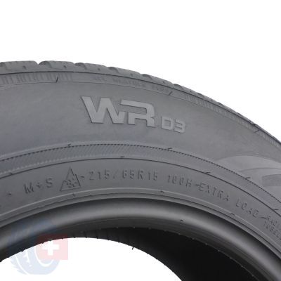 6. 4 x NOKIAN 215/65 R15 100H XL WR D3 Zima NIEUŻYWANE JAK NOWE 2017