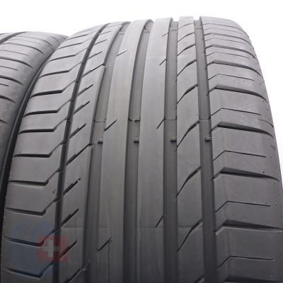 3. Opony 285/40 R21 2x CONTINENTAL 109Y XL ContiSportContact 5 AO Letnie 2022 7mm