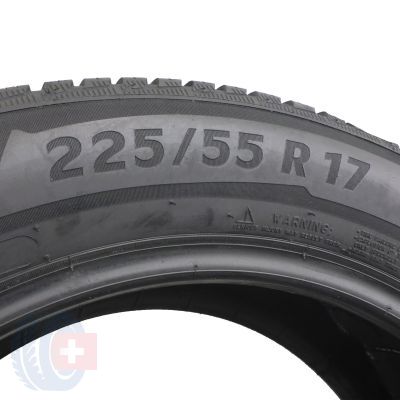 6. 2 x MICHELIN 225/55 R17 101V XL Alpin 5 Zima 7mm 