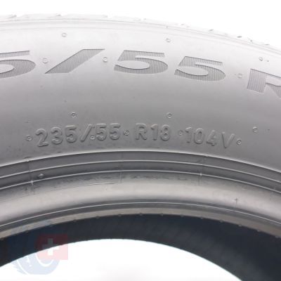 6. Opony 235/55 R18 2x PIRELLI 104W XL Powergy Letnie 2024 6,2-6,5mm