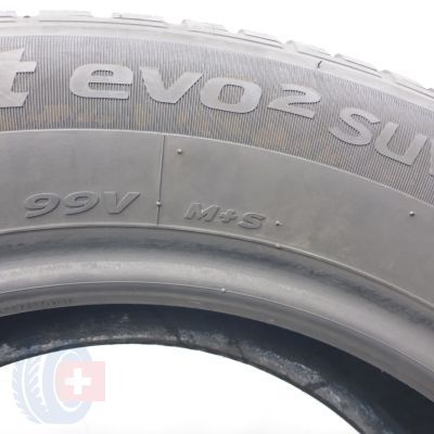 9. Opony 215/65 R17 2x HANKOOK 99V Winter ICept evo2 SUV W320A Zimowe 2018 6,2mm