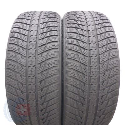 4. Opony 255/55 R20 4x NOKIAN 110V XL WR SUV 3 zimowe 7,2-8,2mm 2017 Jak Nowe