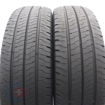 Opony 205/75 R16C 2x CONTINENTAL 116/114R VanContact Eco Letnie 2022 7,2mm