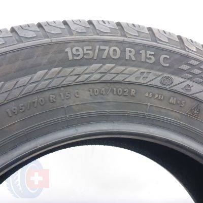 5. Opona 195/70 R15C 1x CONTINENTAL 104/102R VanContact 4Season Wielosezonowa 2020 Nieużywana