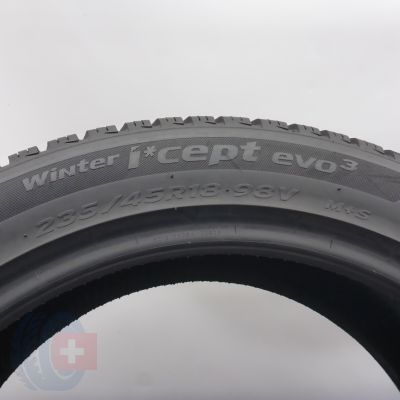 6. Opony 235/45 R18 4x HANKOOK 98V XL Winter ICept evo3 W330 Zimowe 2024 7,2-7,8mm