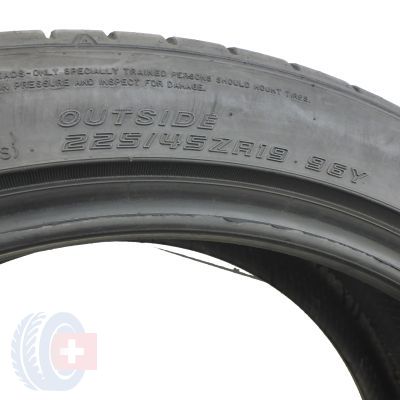 6. 2 x FALKEN 225/45 ZR19 96Y Azenis FK 510 Lato 6mm