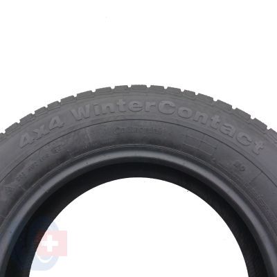 5. Opony 265/60 R18 2x  CONTINENTAL 110H WinterContact 4x4 M0 Zimowe 2012 7,2mm
