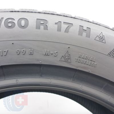 2. Opona 225/60 R17 1x CONTINENTAL 99H WinterContact TS850P SUV Zimowa 2022 Nieużywana
