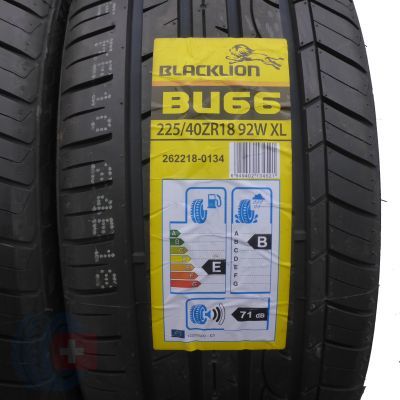 2. 2 x BLACKLION 225/40 ZR18 92W XL Champoinc BU66 Lato 2017 