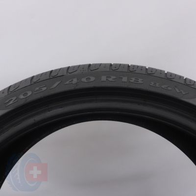 5. Opony 205/40 R18 4x PIRELLI 86W XL Cinturato P7 BMW RunFlat Letnie 2016 Nieużywane 