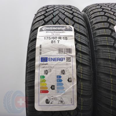 2. Opony 175/60 R15 4x CONTINENTAL 81T WinterContact TS 860 Zimowe 2023