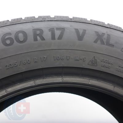 6. Opony 235/60 R17 2x CONTINENTAL 106V XL WinterContact TS 870 P Zimowe 2024 8,5mm