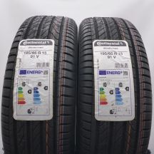 4. Opony 195/65 R15 2x CONTINENTAL 91V UltraContact Letnie 2022 