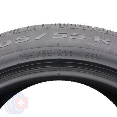 5. Opony 205/55 R17 2x PIRELLI 91V Cinturato P7 BMW Letnie 2019 Jak Nowe Nieużywane 