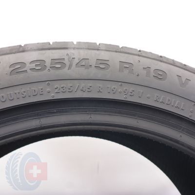 3. Opona 235/45 R19 1x CONTINENTAL 95V ContiSportContact 5 RunFlat M0E Letnia 2023 Nieużywana