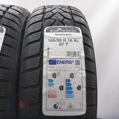 2. Opony 185/55 R16 2x UNIROYAL 87T XL Winter Expert Zimowe 2022