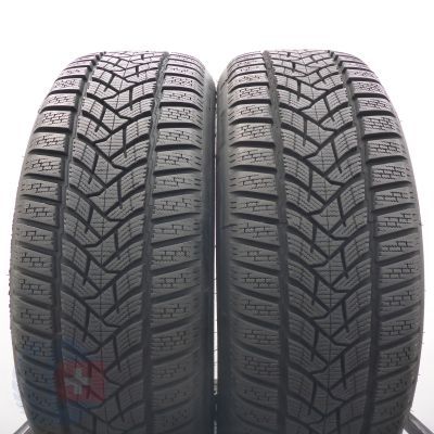4. Opony 215/60 R16 4x DUNLOP 95H WinterSport 5 Zimowe 2020 9-8mm