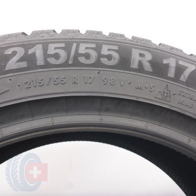 8. Opony 215/55 R17 4x SEMPERIT 98V XL Speed-Grip 5 Zimowe 2025 8mm