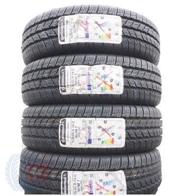 Opony 175/65 R14C 4x CONTINENTAL 90/88T VanContact Winter Zimowe 2022 Nieużywane 
