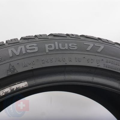 5. Opony 245/40 R18 2x UNIROYAL 97V XL MS Plus 77 Zimowe 2018 7,8mm