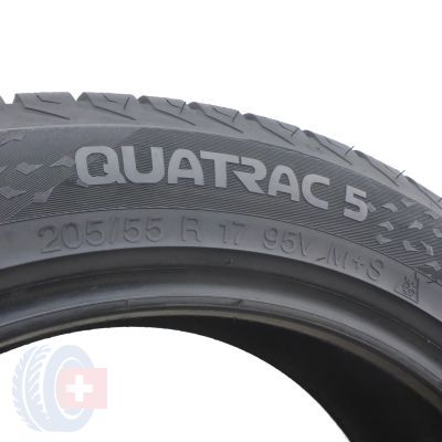 6. 2 x VREDESTEIN 205/55 R17 95V XL Quatrac 5 Wielosezon 6.8mm 