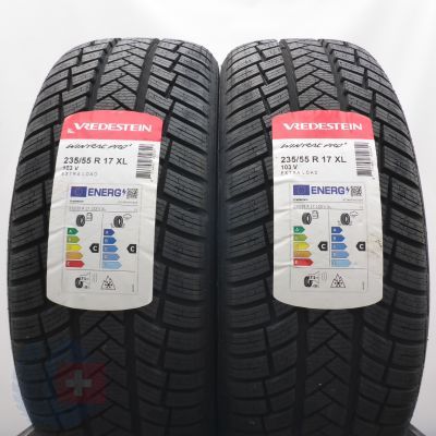 6. Opony 235/55 R17 4x VREDESTEIN 103V XL Wintrac Pro + Zimowe 2025 Nieużywane