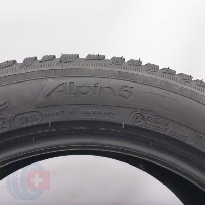 6. Opony 215/55 R17 4x MICHELIN 98V XL Alpin 5 Zimowe 2016 6,2-6,8mm