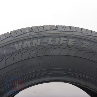 6. Opony 215/75 R16C 2x SEMPERIT 113/111R Van-Life2 Letnie 2022 Nieużywane