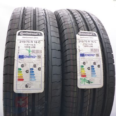 4. Opony 215/75 R16C 4x CONTINENTAL 116/114R VanContact Ultra Letnie 2023 