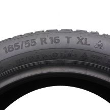 4. Opony 185/55 R16 2x CONTINENTAL 87T XL WinterContact TS870 Zimowe 2022 Jak Nowe Nieużywane