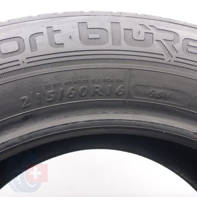 6. Opony 215/60 R16 2x DUNLOP 95V Sport bluResponse Letnie 2025 7,5mm 