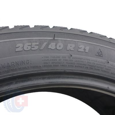 5. 2  x MICHELIN 265/40 R21 105V XL Latitude Alpin LA2 Zima 5.5-6mm