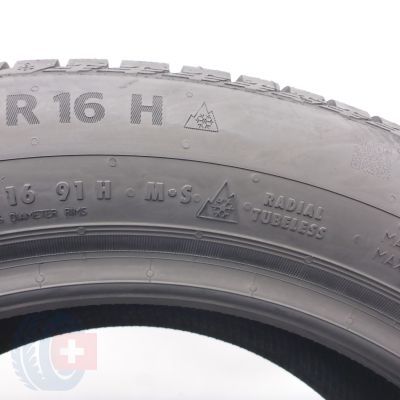 7. Opona 205/55 R16 1x CONTINENTAL 91H WinterContact TS 860S BMW RunFlat Zimowa 2022 Nieużywana 