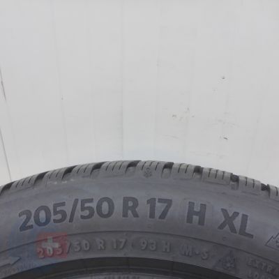 5. Opony 205/50 R17 2x CONTINENTAL 93H XL WinterContact TS 870 P Zimowe 2024 8,2mm
