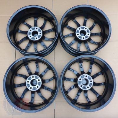 12. 4 x Alufelgi 18 AUDI BMW INFINITI MERCEDES 5x112 7J Et22 Brock Alloy A6 X3 X4 Q30 GLA Czujniki