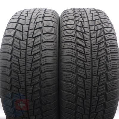 3. Opony 225/55 R17 4x GISLAVED 101V XL EuroFrost6 Zimowe 2018, 2021 Jak Nowe  8-8,2mm