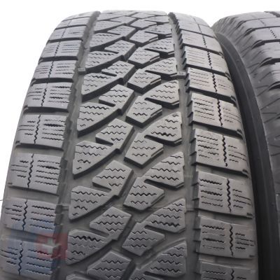 2. Opony 225/65 R16C 2x BRIDGESTONE 112/110R Blizzak W810 Zimowe 2020 9-9,8mm