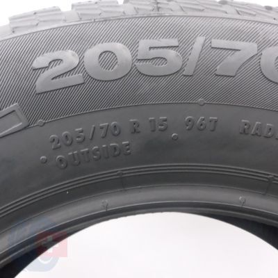 4. Opony 205/70 R15 2x CONTINENTAL 96T CrossContact Winter Zimowe 2022 Jak Nowe